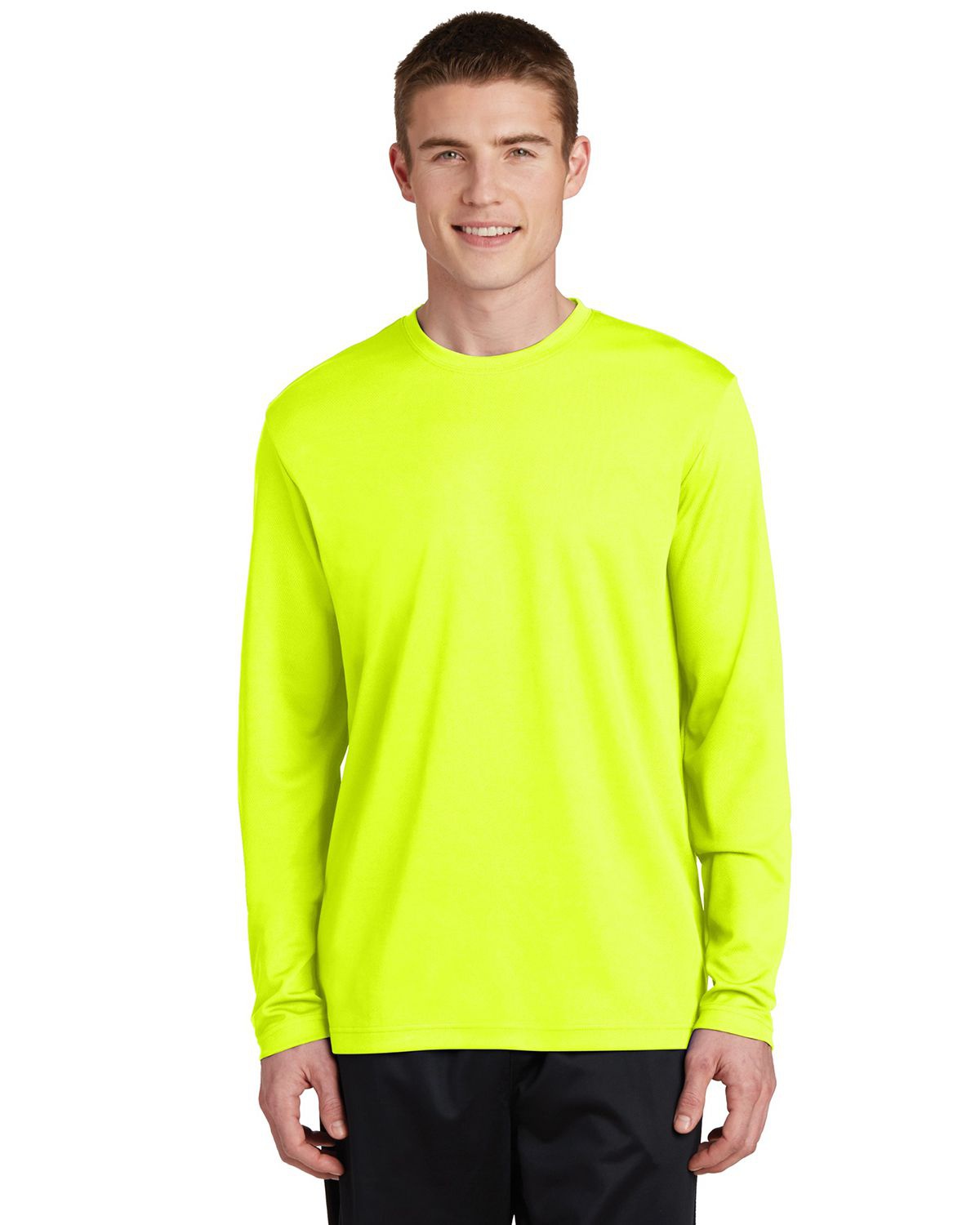 'Sport Tek ST340LS Men's Posicharge Racermesh Long Sleeve T-Shirt'