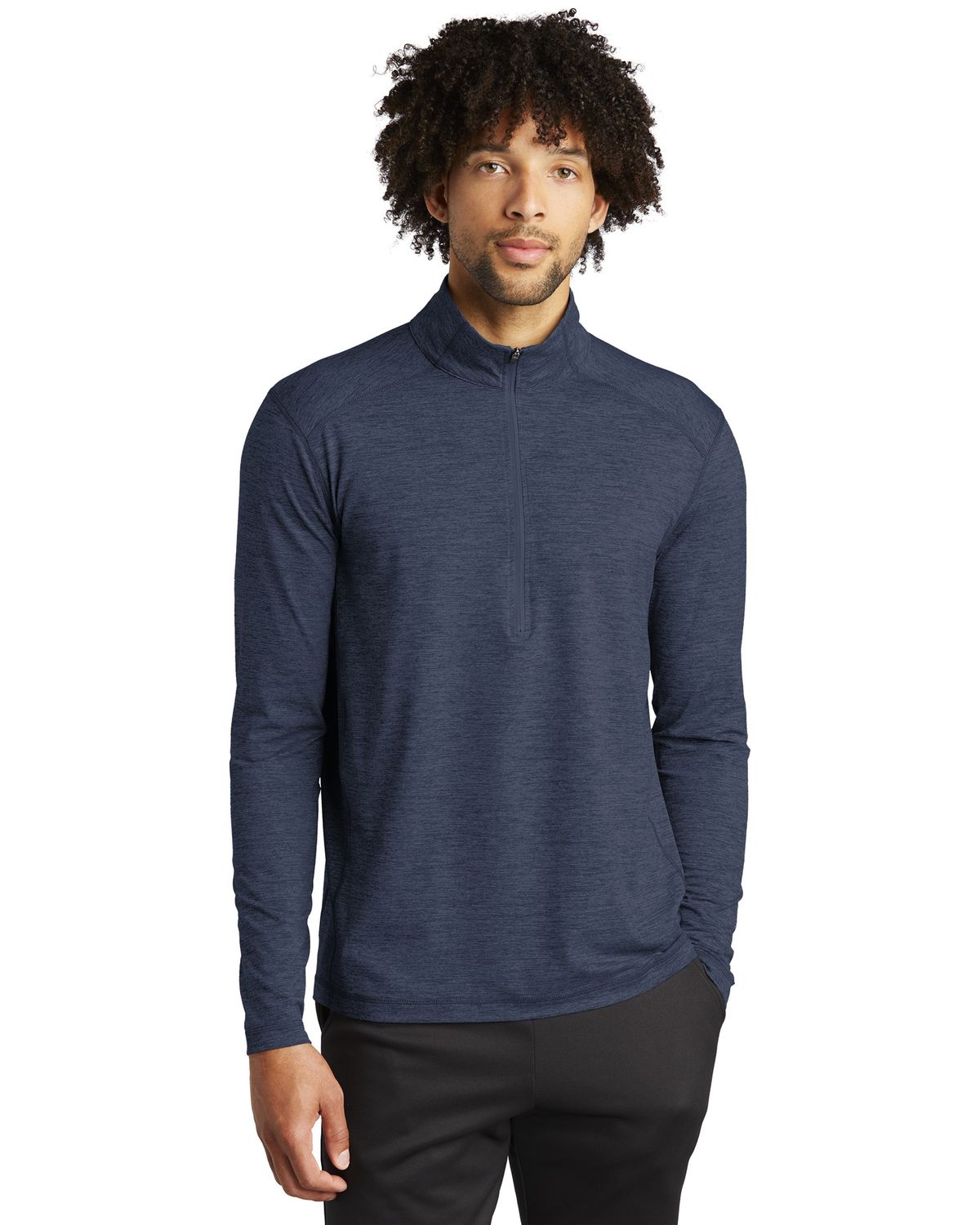 'Sport-Tek ST711 Men's Exchange 1.5 Long Sleeve 1/2 Zip'