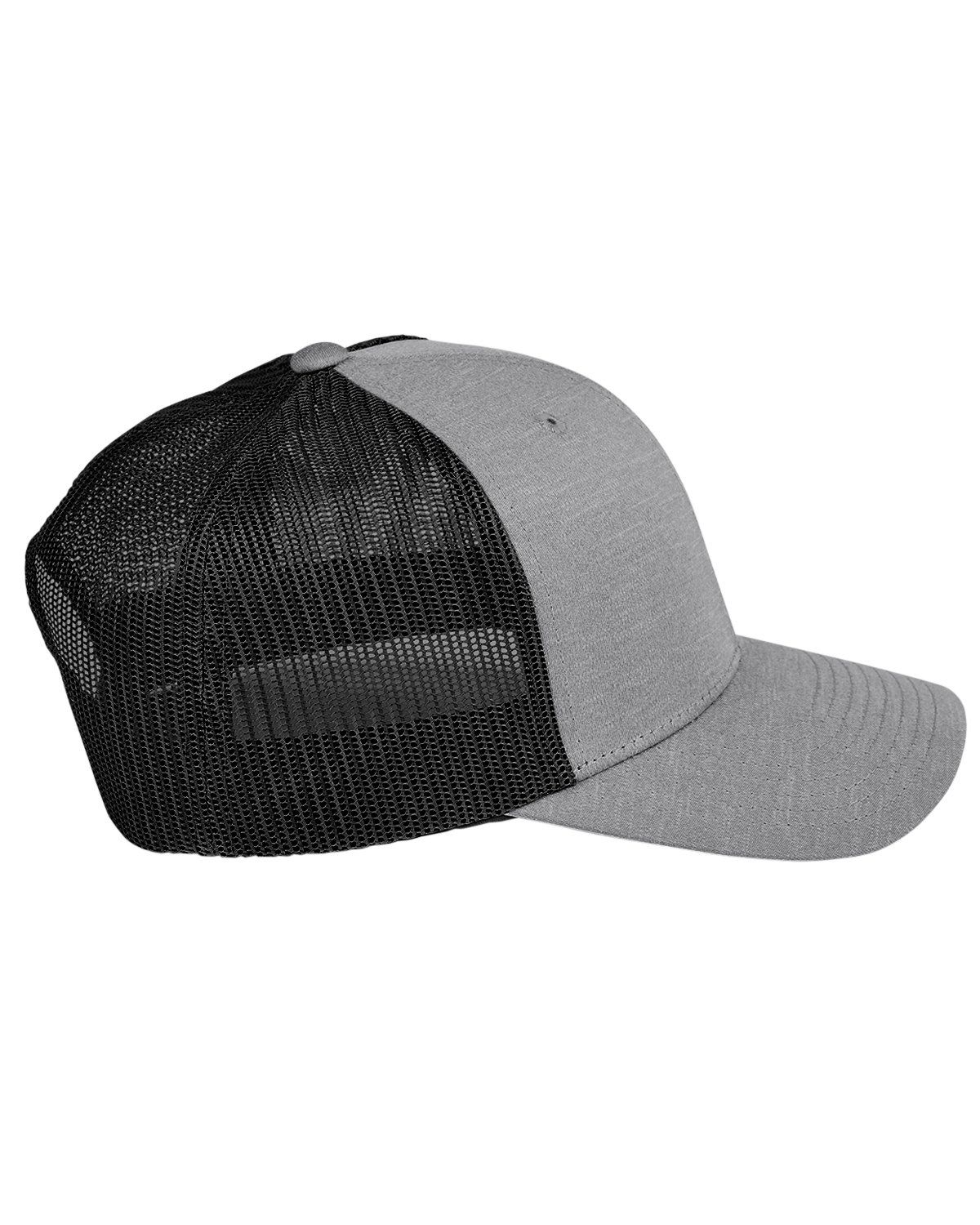 'Team 365 TT802 by Yupoong Adult Zone Sonic Heather Trucker Cap'