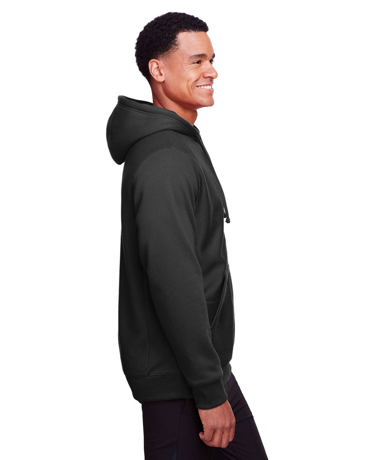 'Team 365 TT95 Adult Zone Hydrosport Heavyweight Full Zip Hooded Sweatshirt'