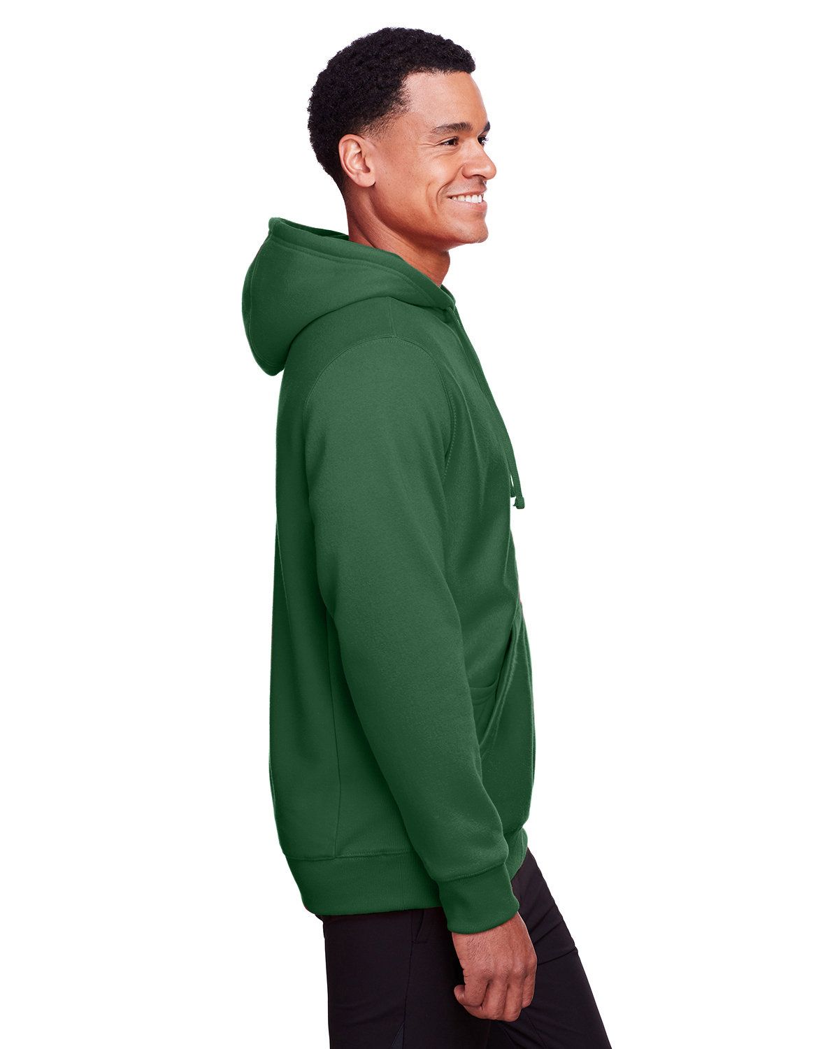 'Team 365 TT95 Adult Zone Hydrosport Heavyweight Full Zip Hooded Sweatshirt'