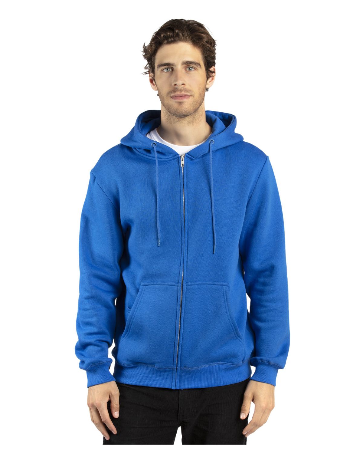 'Threadfast Apparel 320Z Unisex Ultimate Fleece Full Zip Hooded Sweatshirt'