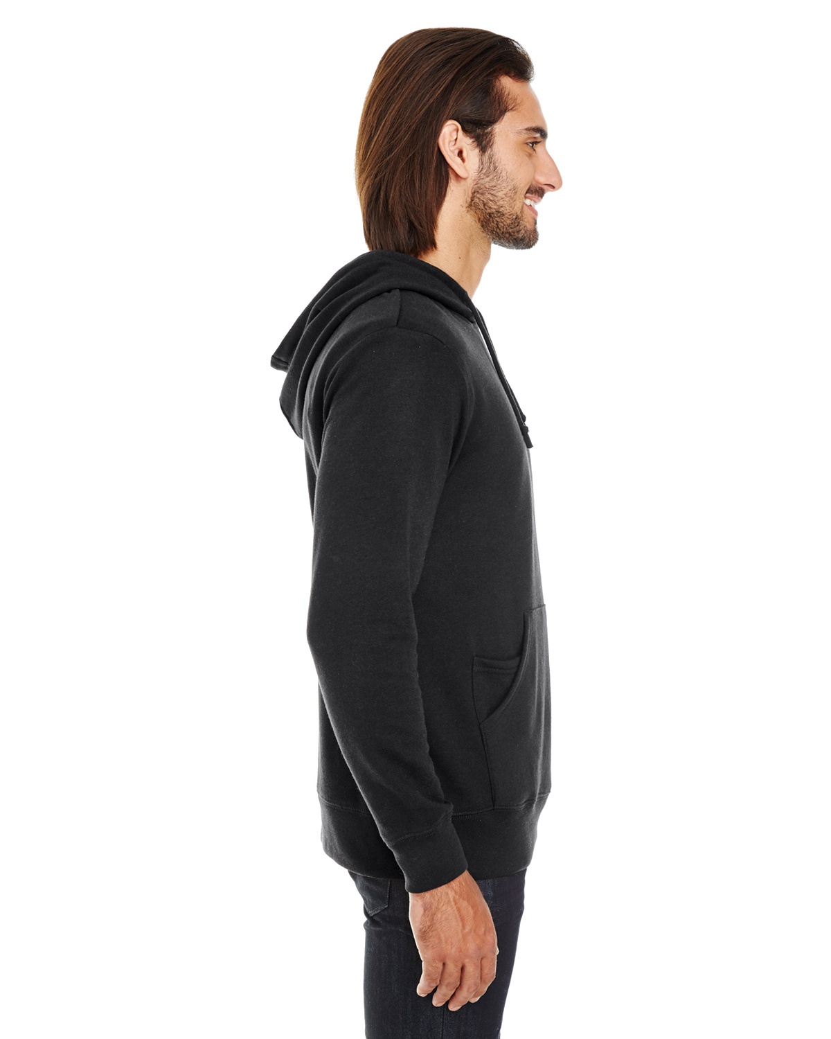 'Threadfast Apparel 321H Unisex Triblend French Terry Hoodie'