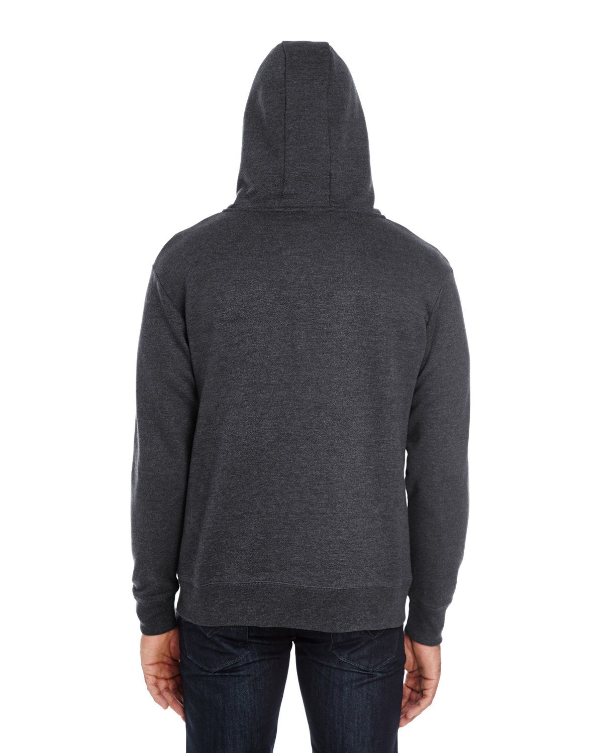 'Threadfast Apparel 321Z Unisex Triblend French Terry Full-Zip'
