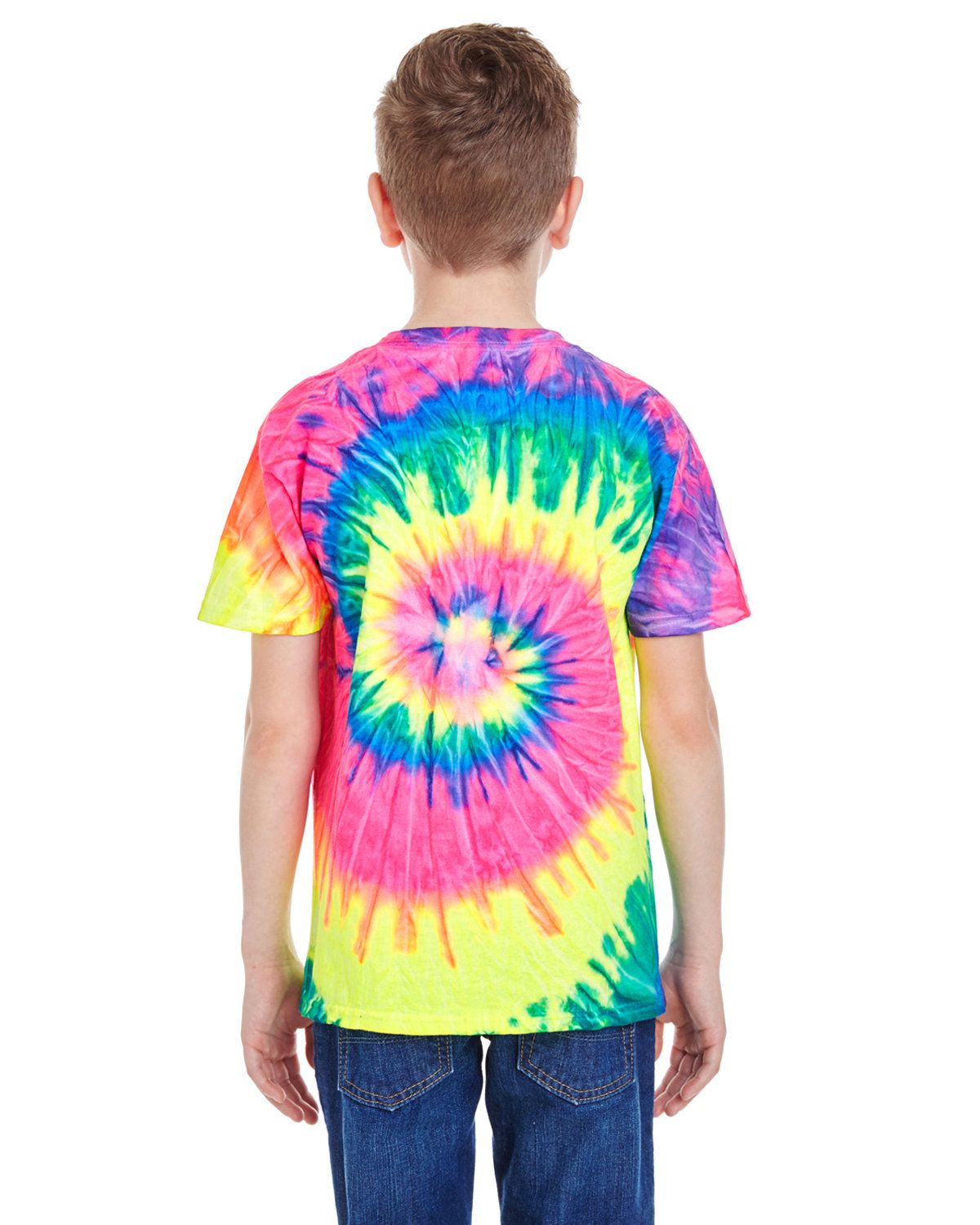 'Tie Dye CD100Y Youth 5.4 Oz. 100% Cotton T Shirt'