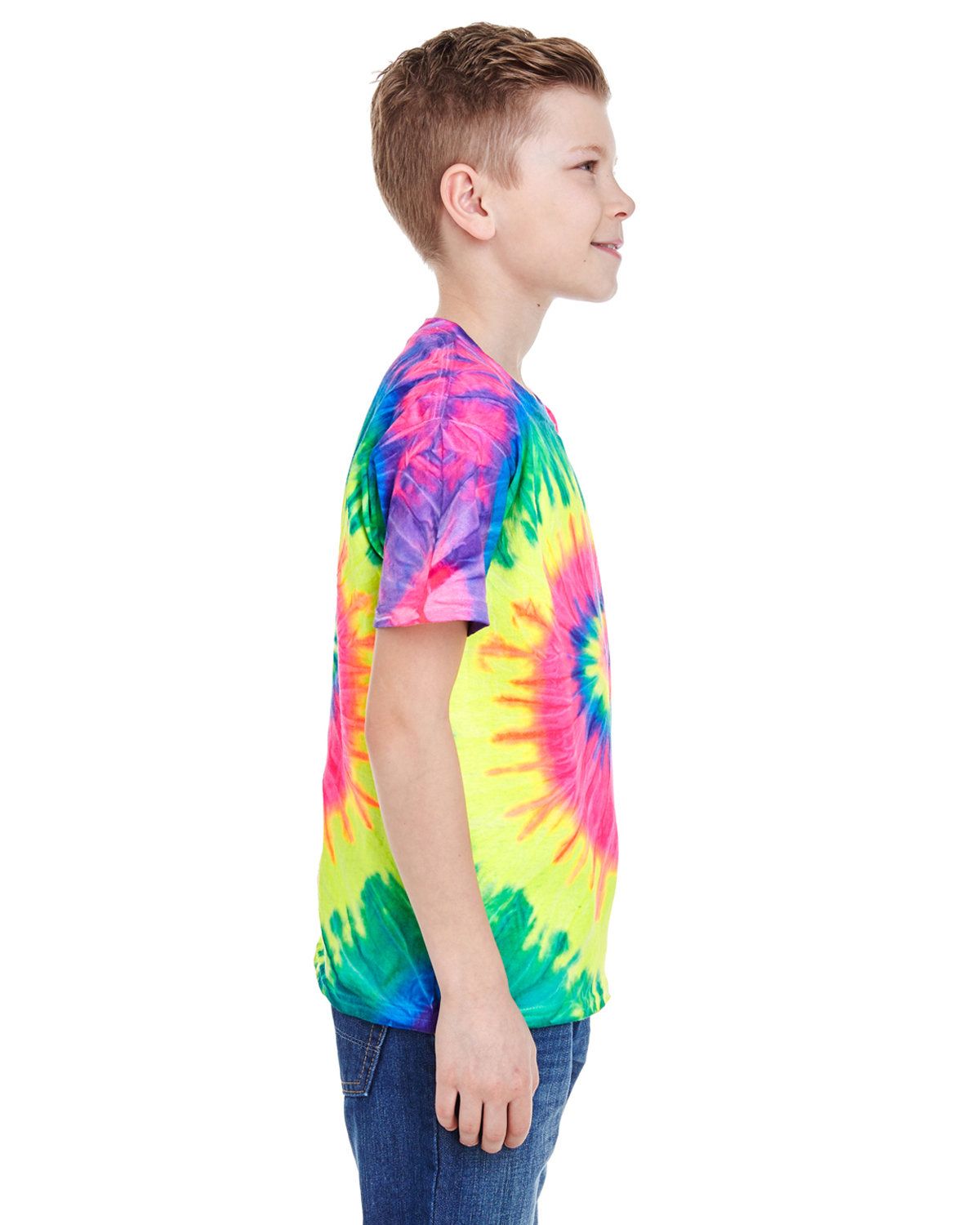 'Tie Dye CD100Y Youth 5.4 Oz. 100% Cotton T Shirt'