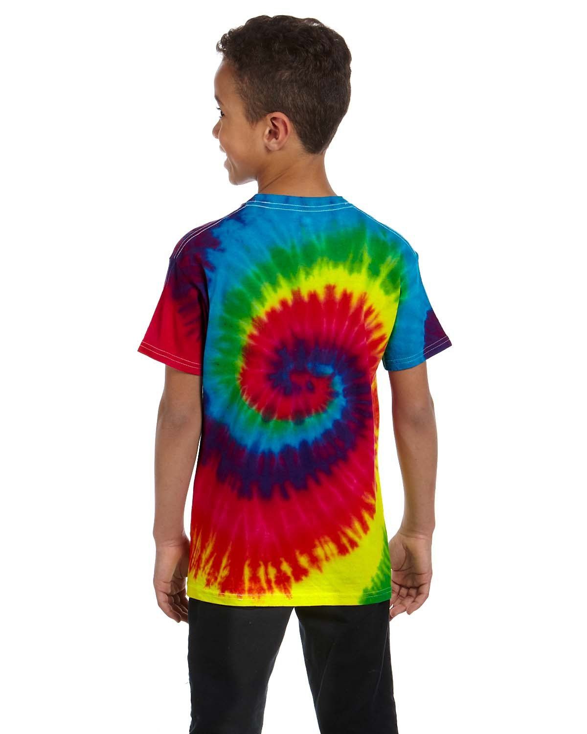 'Tie Dye CD100Y Youth 5.4 Oz. 100% Cotton T Shirt'