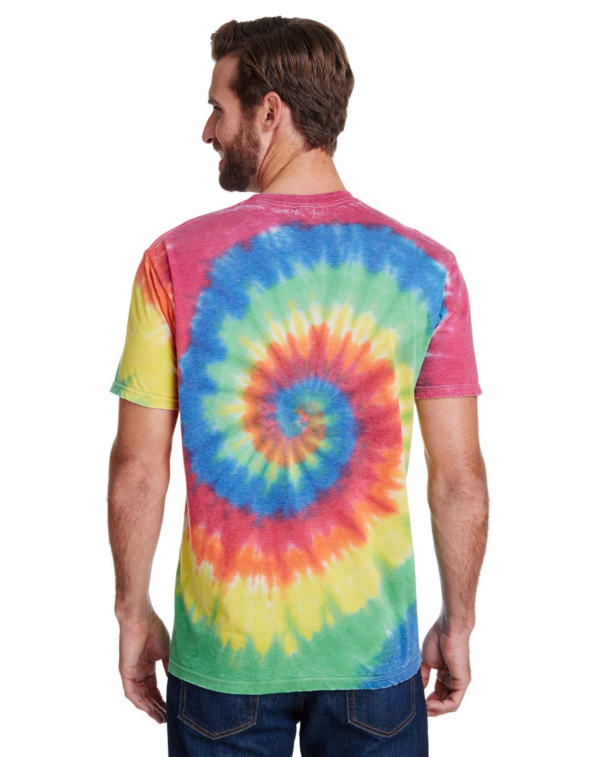'Tie-Dye CD1090 Adult Burnout Festival T-Shirt '
