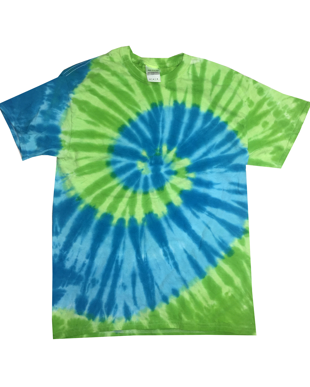 'Tie-Dye CD1180 Adult 5.4 oz., 100% Cotton Islands Tie-Dyed T-Shirt'