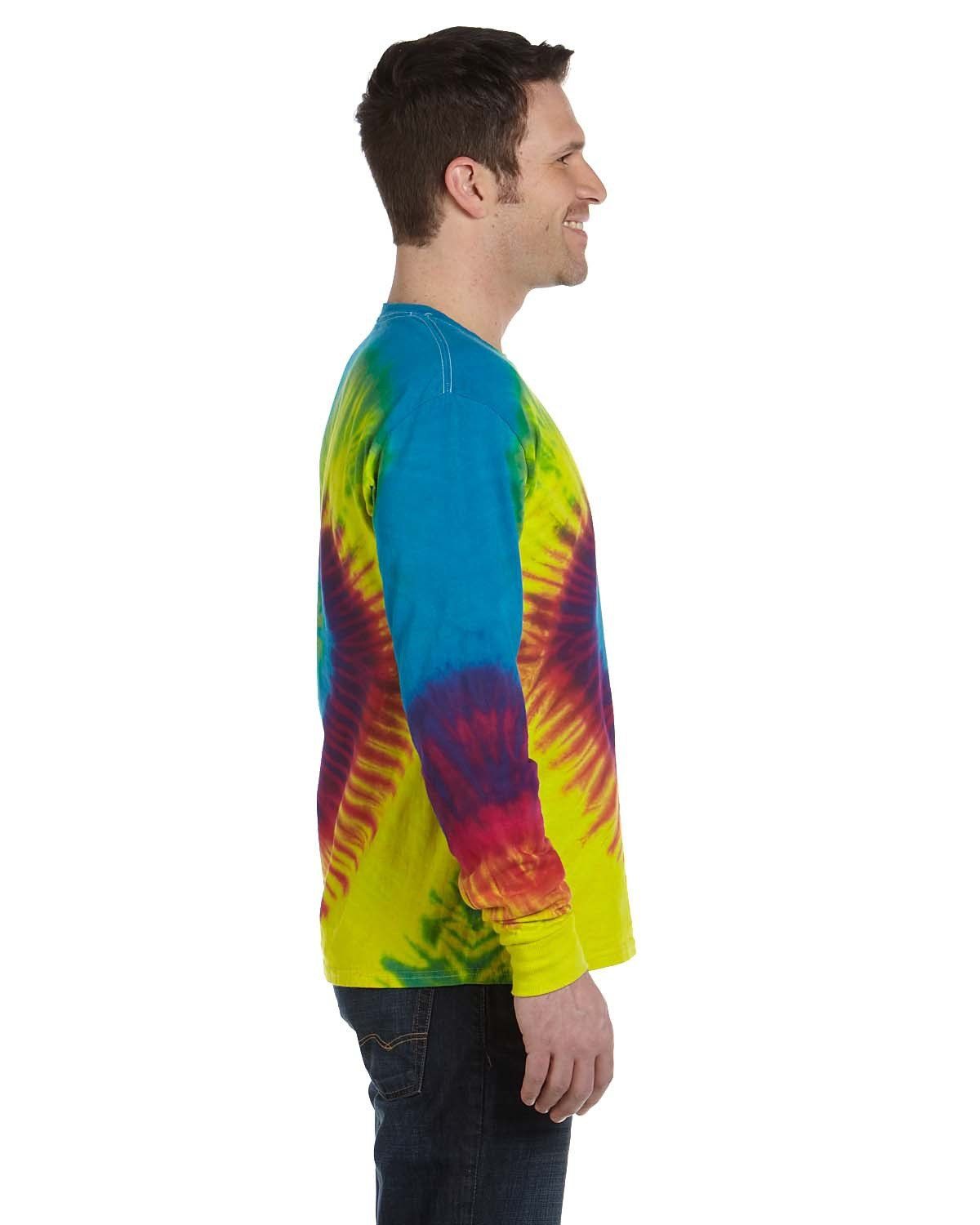 'Tie Dye CD2000 Colortone Multi Color Tie Dye Adult Long Sleeve'