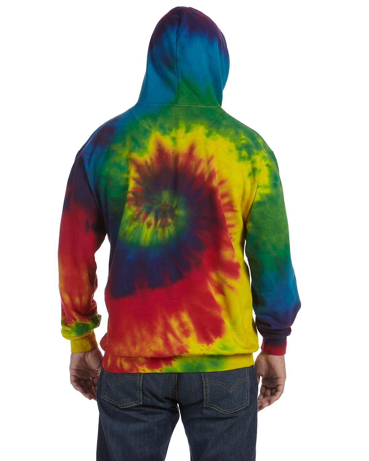 'Tie Dye CD877 Adult 8.5 Oz. d Pullover Hood'