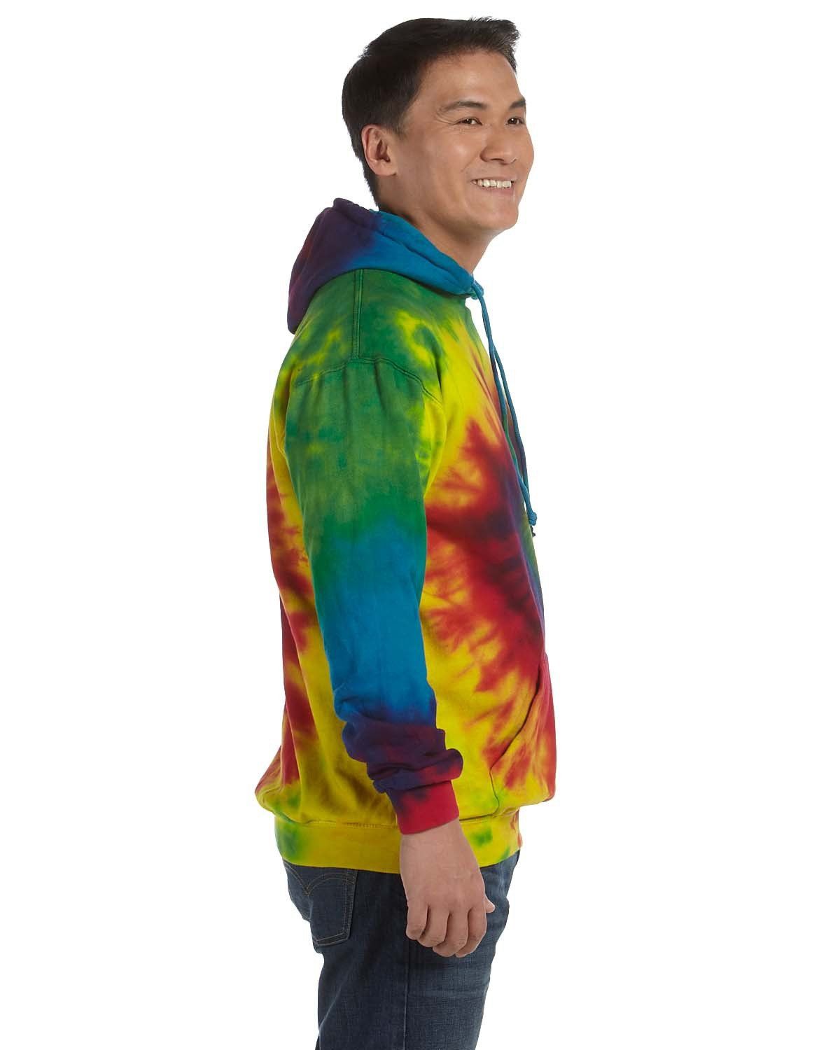 'Tie Dye CD877 Adult 8.5 Oz. d Pullover Hood'