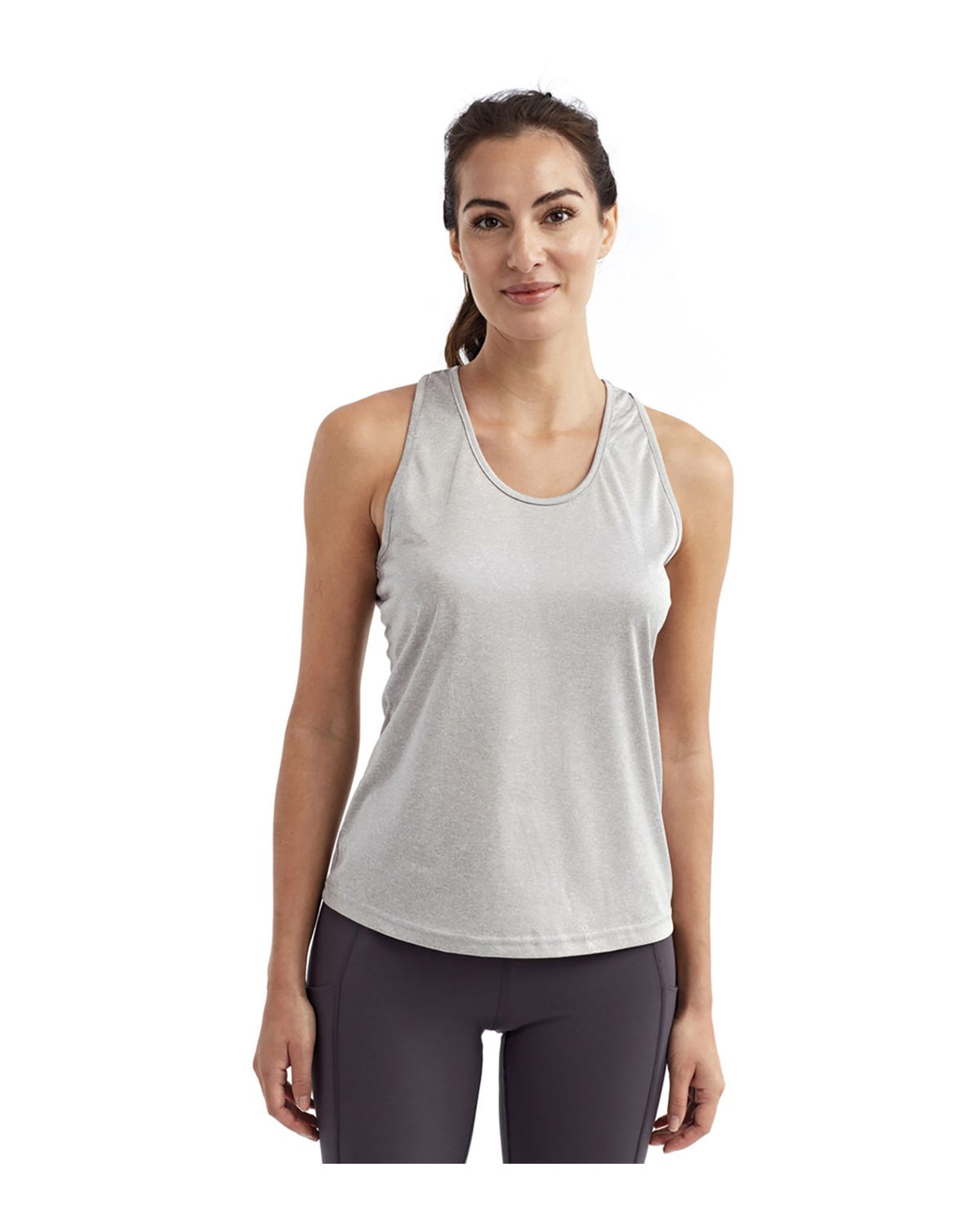 thumbnail image 2 of TriDri Women's Yoga Vest (TR043) – Lightweight, Slim Fit, Scoop Neck, Sleeveless Activewear Tank For Gym, Jogging & Workout 2 of 2