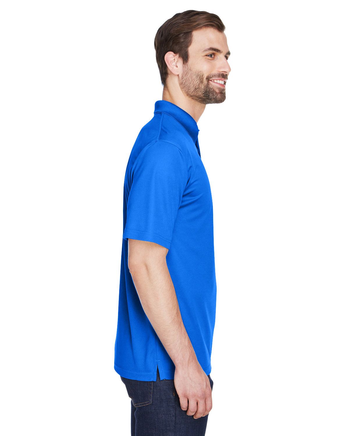 'UltraClub 8210T Men's Tall Cool & Dry Mesh Piqué Polo'