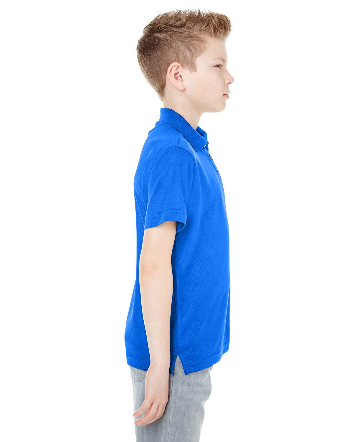 'UltraClub 8210Y Youth Cool & Dry Mesh Piqué Polo'