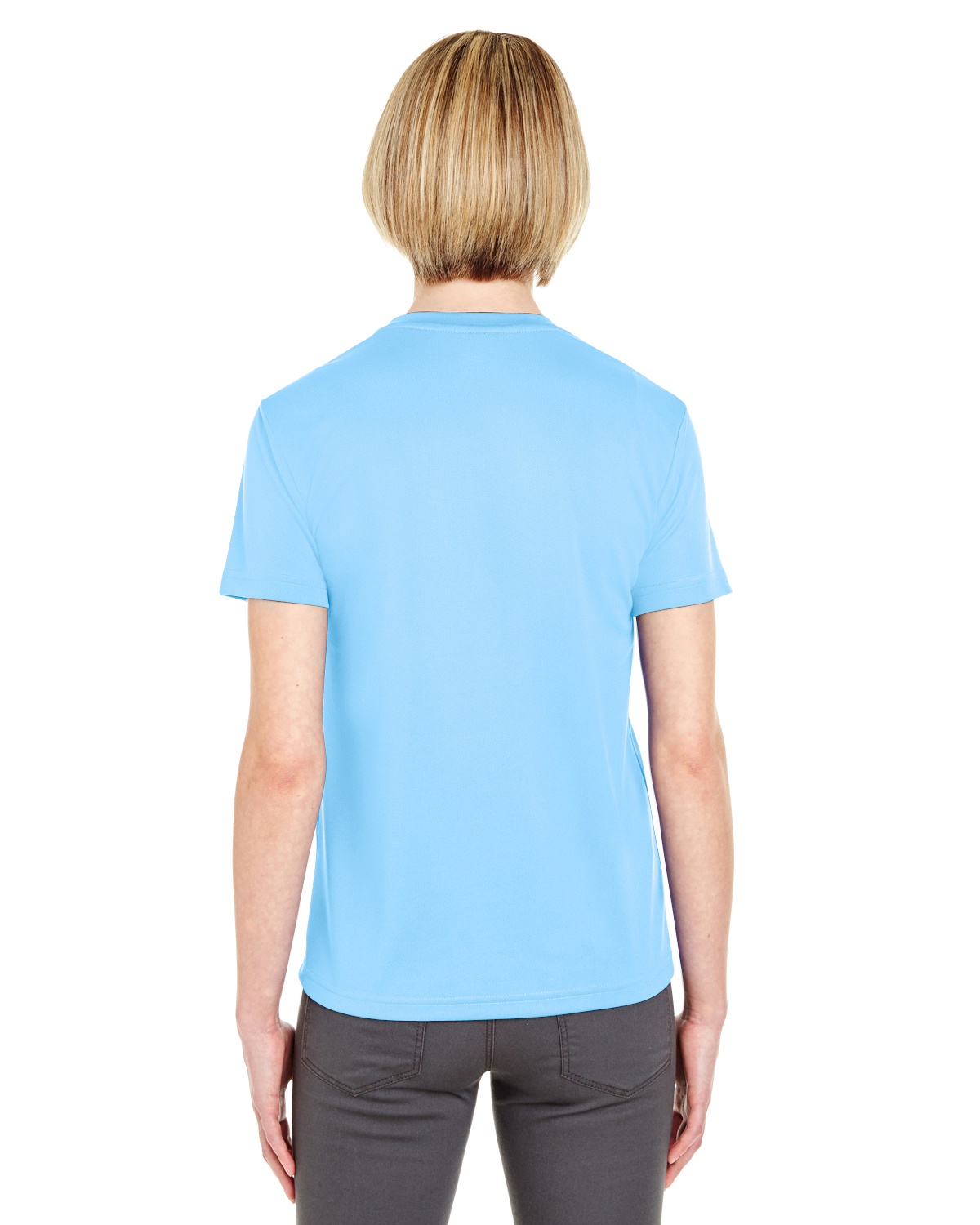 'UltraClub 8400L Ladies Cool & Dry Sport V-Neck T-Shirt'