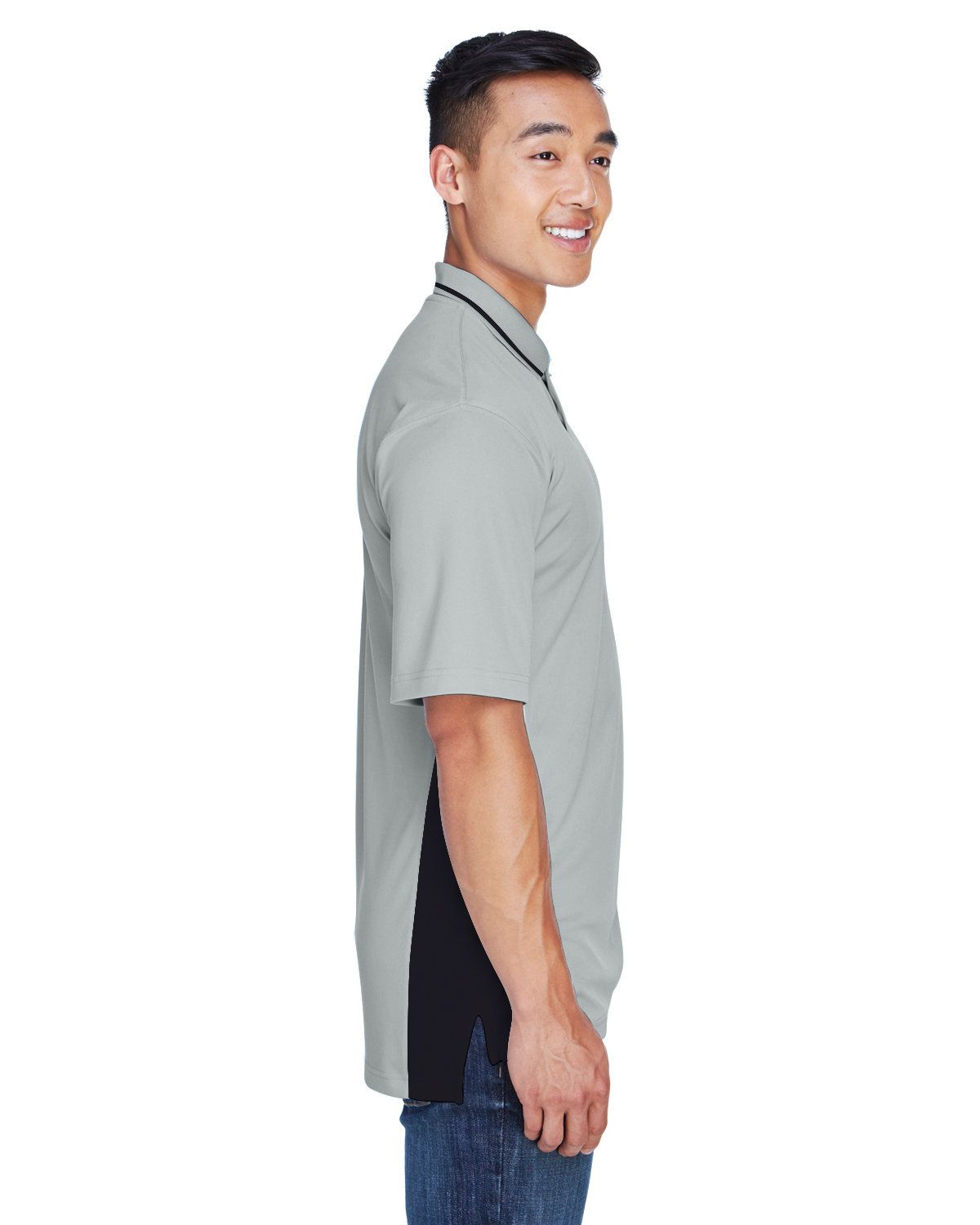 'UltraClub 8406 Men's Cool & Dry Sport Two-Tone Polo'