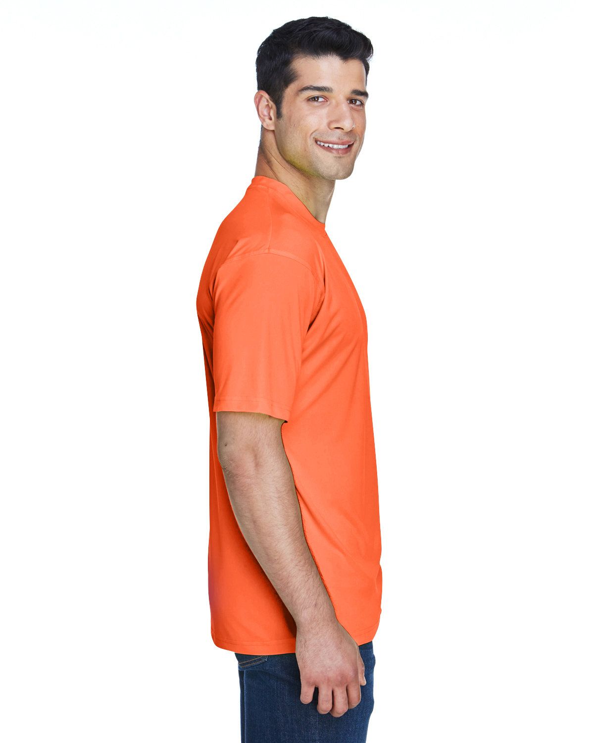 'Ultraclub 8420 Men's Performance Interlock Crew Tee'