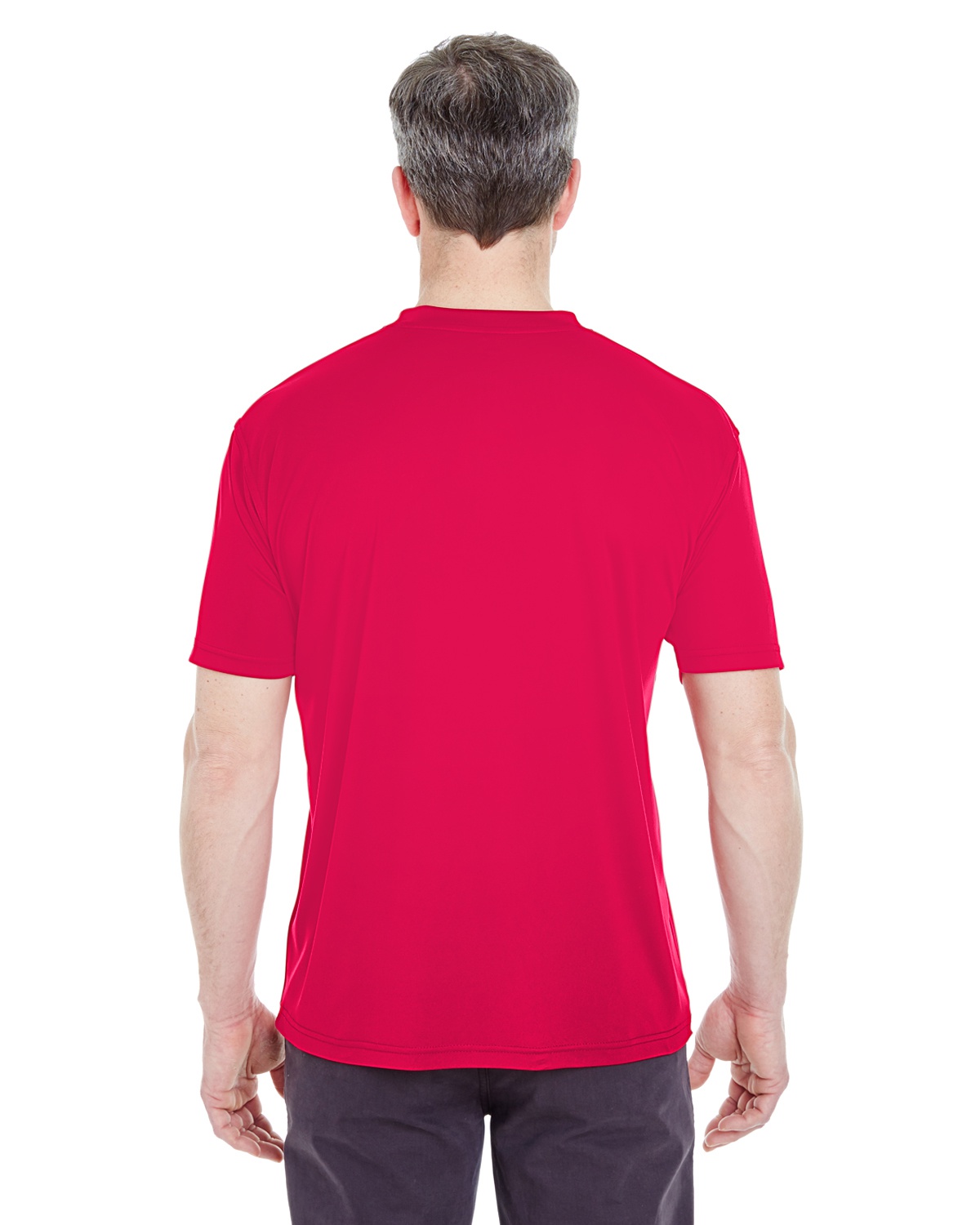 'Ultraclub 8420 Men's Performance Interlock Crew Tee'