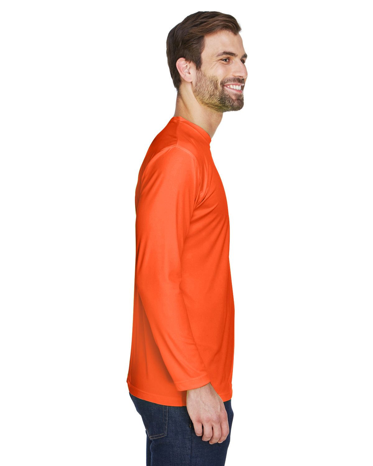 'UltraClub 8422 Adult Cool & Dry Sport Long-Sleeve Performance Interlock T-Shirt'
