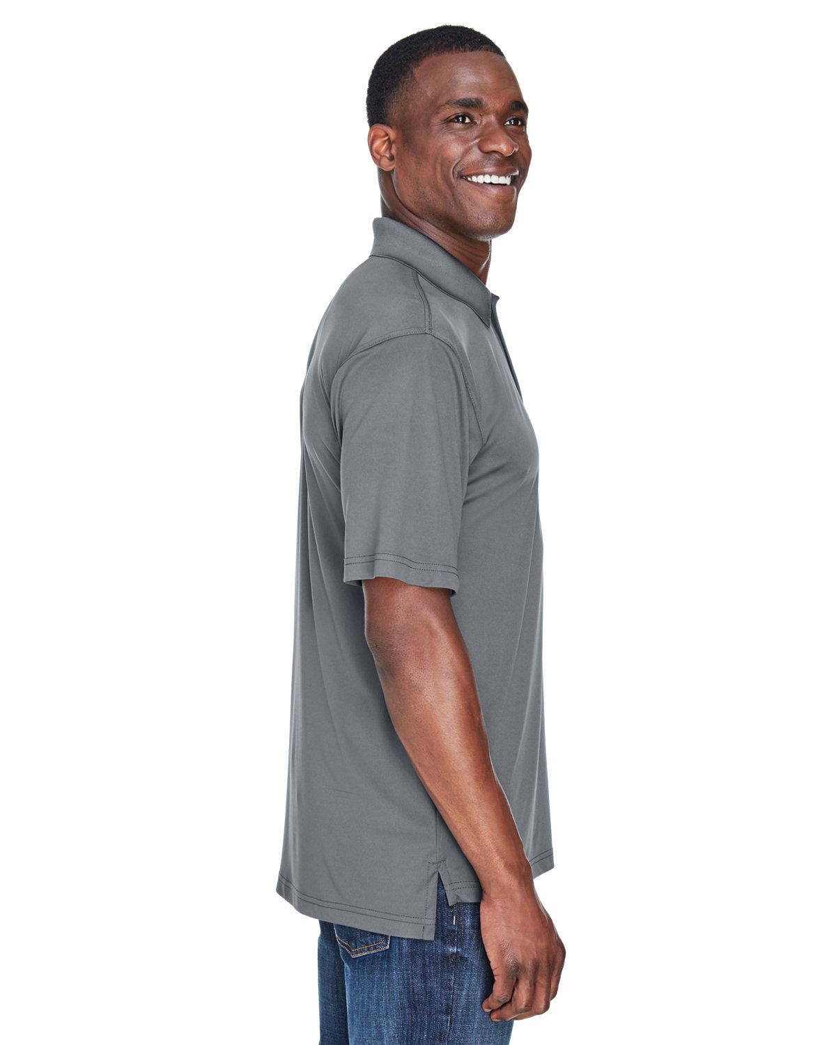 'UltraClub 8425 Men's Cool & Dry Sport Performance Interlock Polo'
