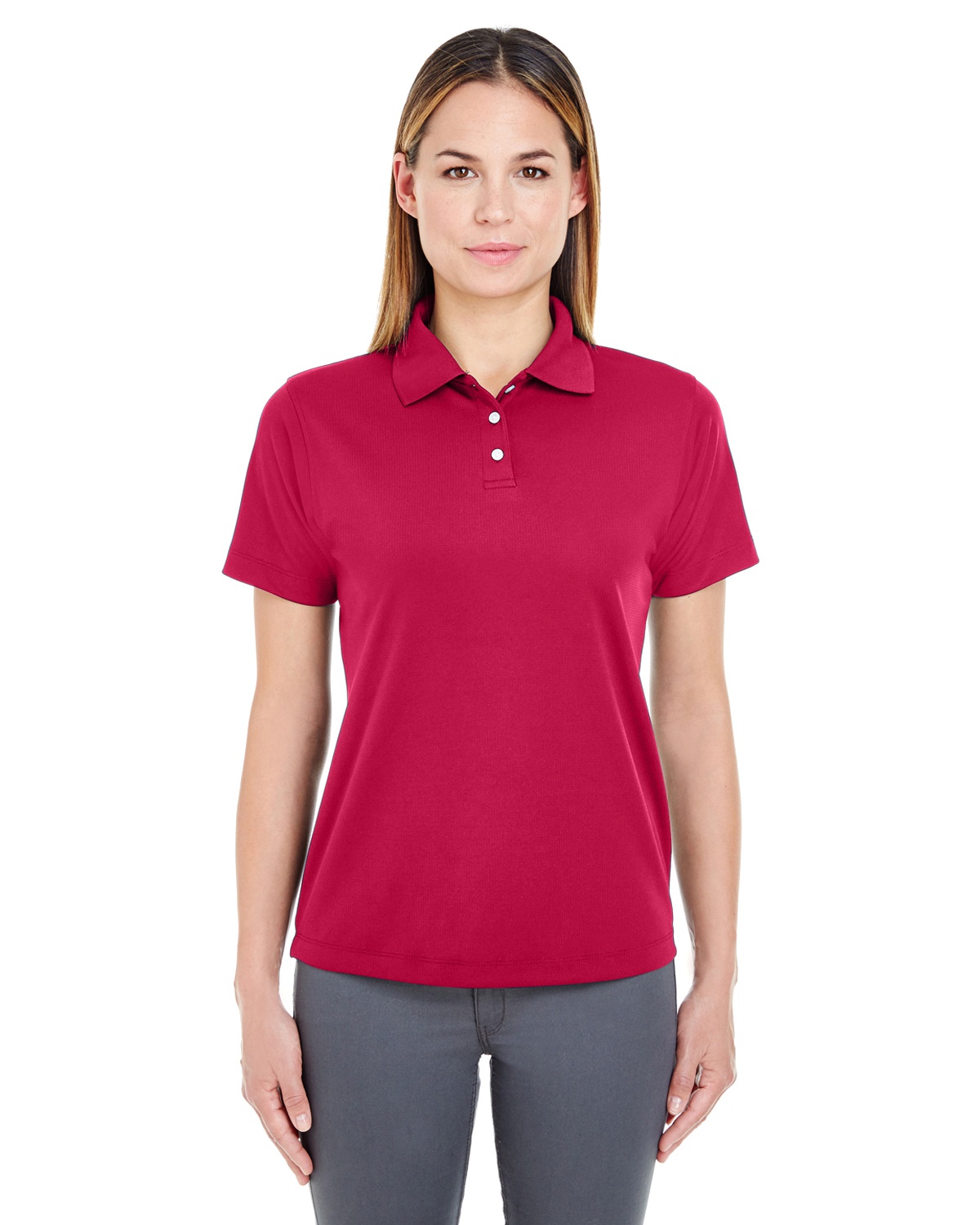 'UltraClub 8445L Ladies' Cool & Dry Stain-Release Performance Polo'