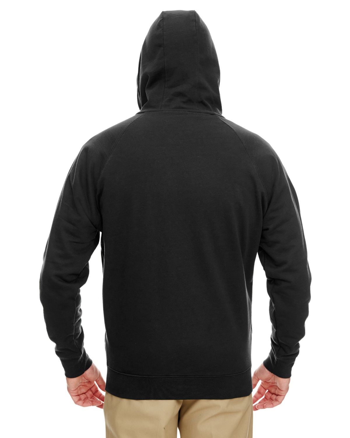 'UltraClub 8463 Adult Rugged Wear Thermal-Lined Full-Zip Hooded Fleece'