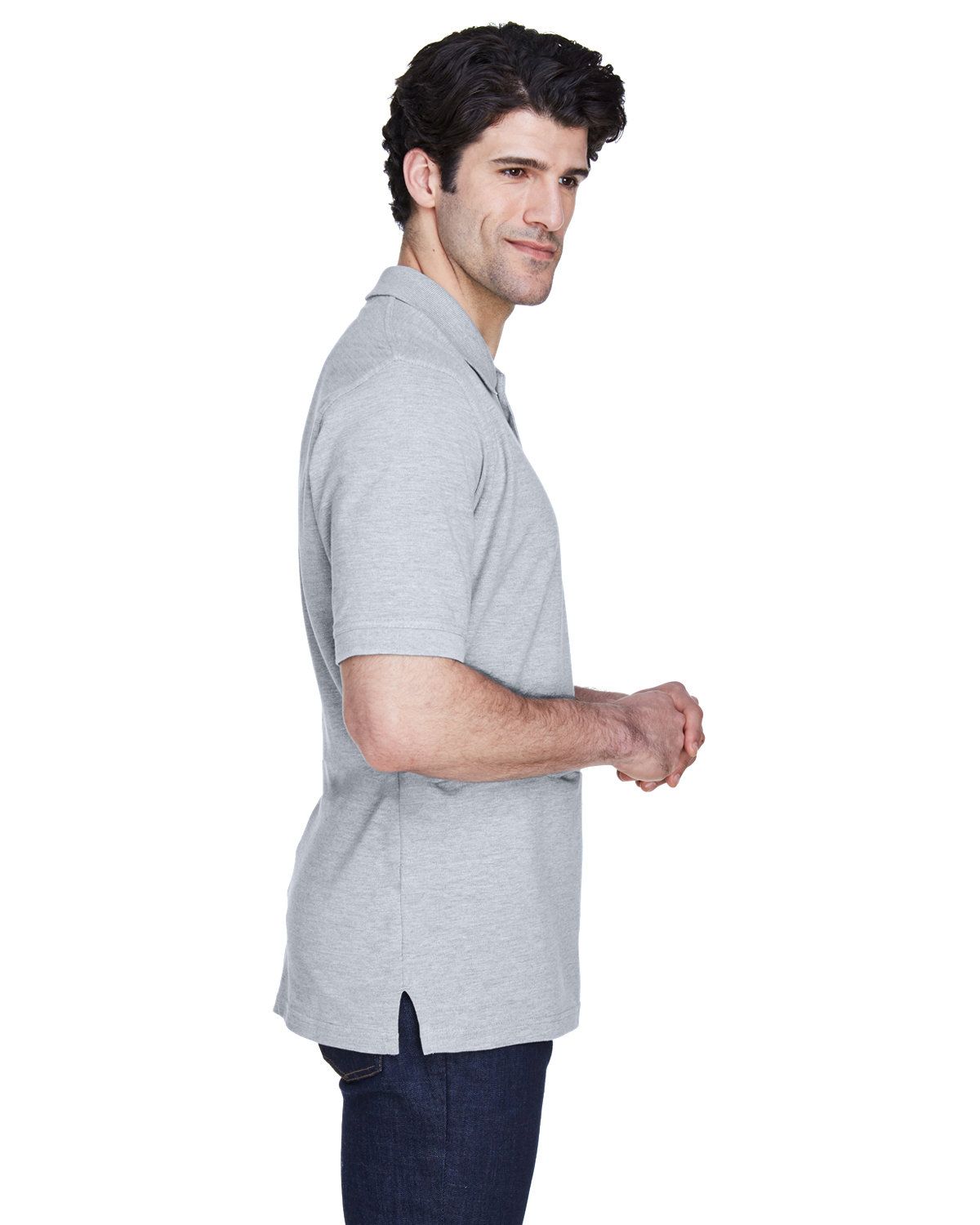 'UltraClub 8535 Men's Classic Pique Cotton Polo Shirt'