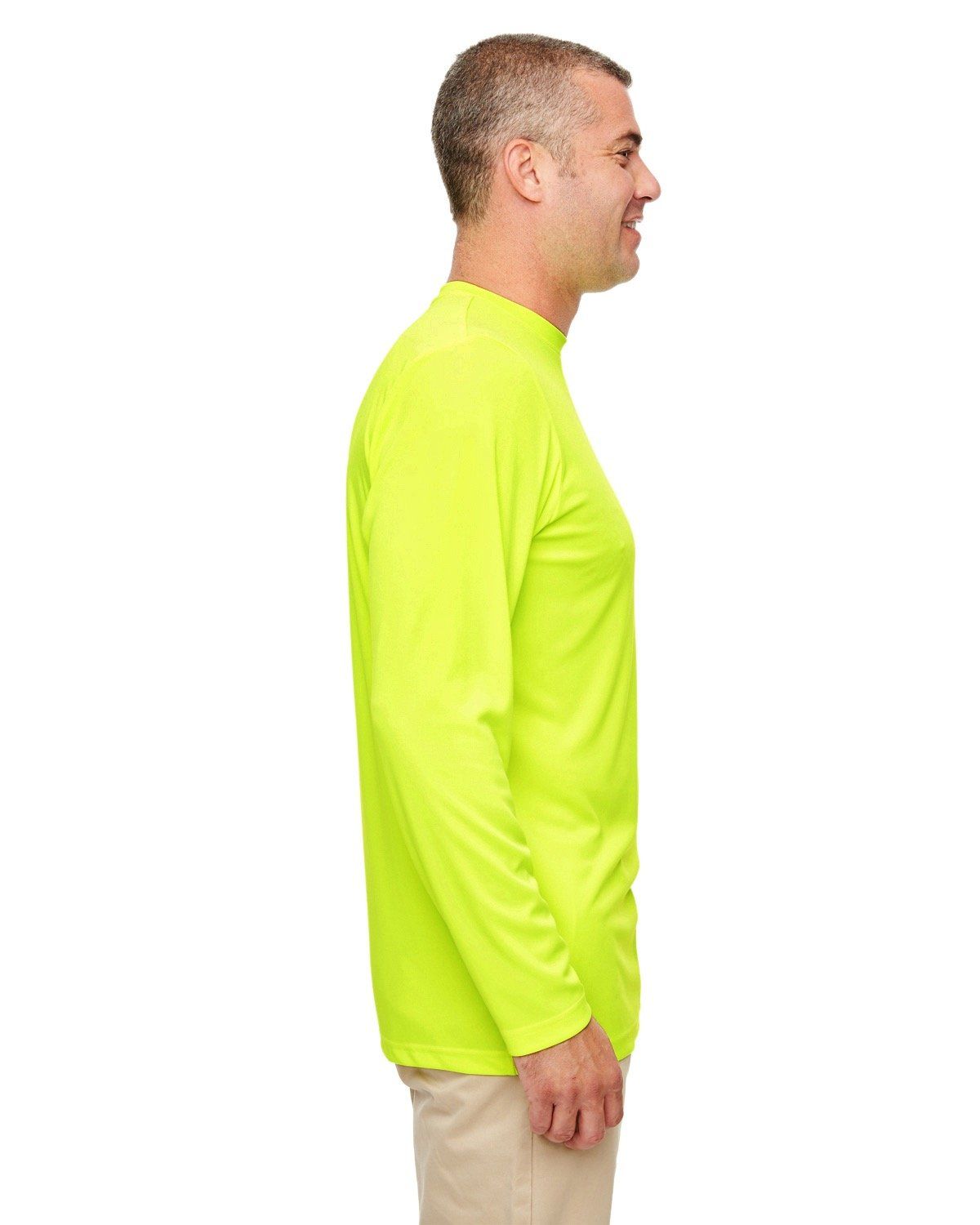 'UltraClub 8622 Men's Cool & Dry Performance Long-Sleeve Top'
