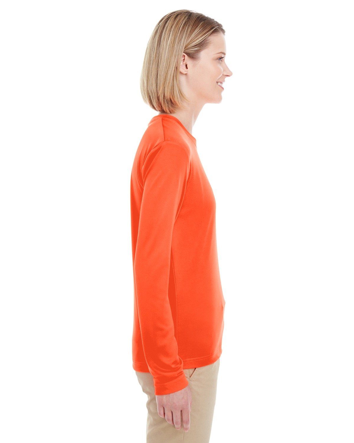 'UltraClub 8622W Ladies' Cool & Dry Performance Long-Sleeve Top'