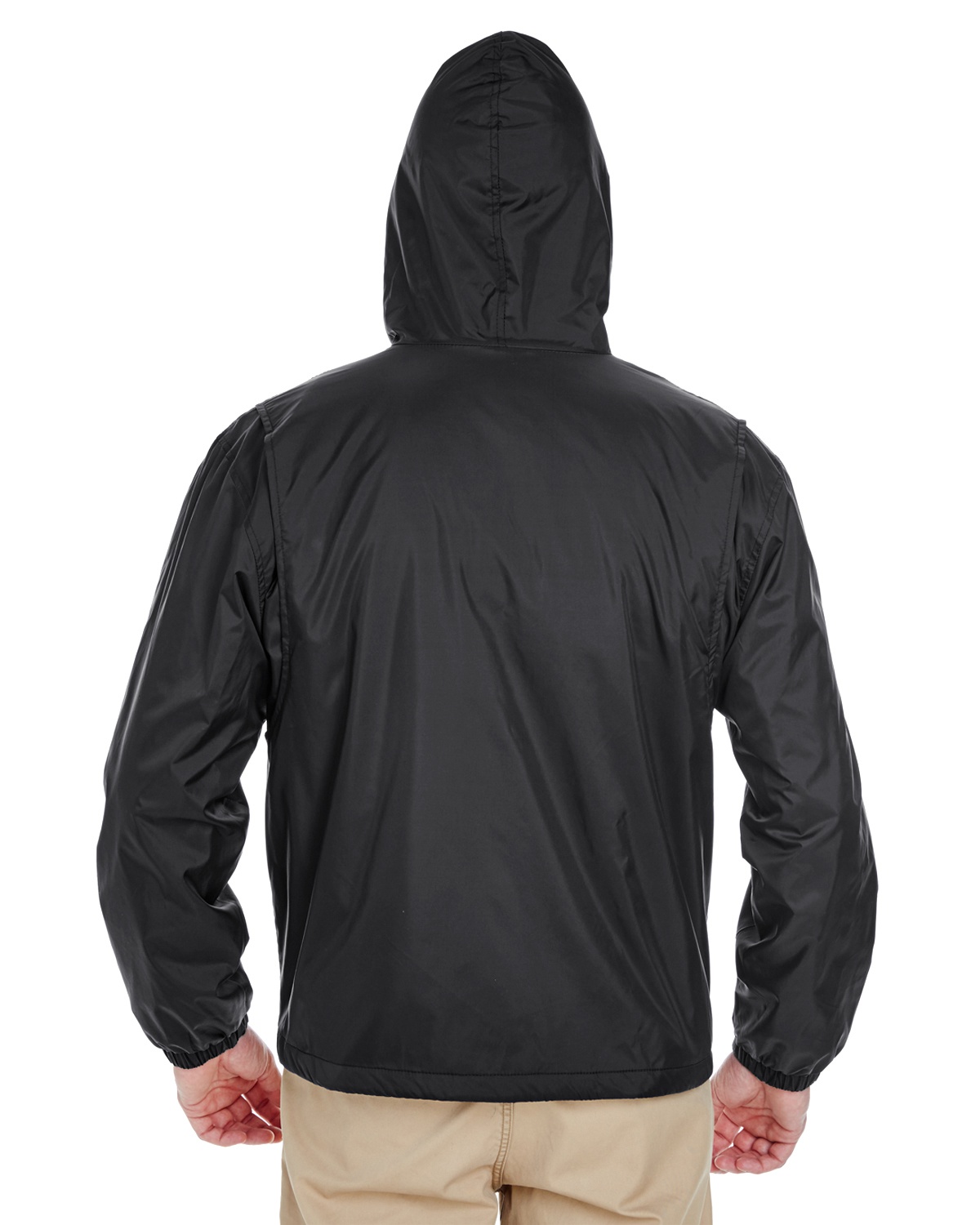 'UltraClub 8915 Adult Fleece-Lined Hooded Jacket'