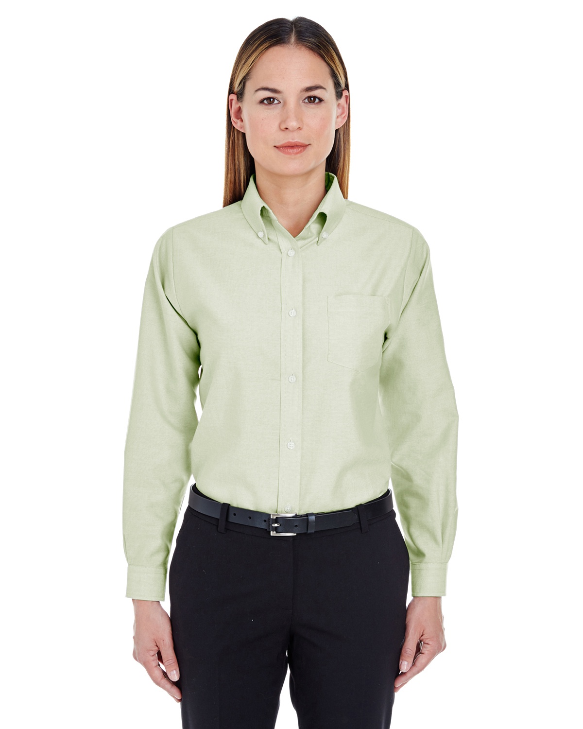 Classic Wrinkle-resistant Ladies Oxford Shirt