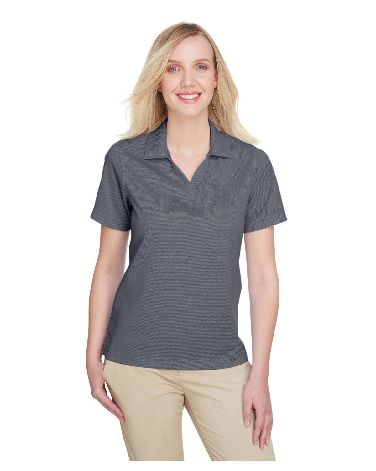 'UltraClub UC102W Ladies' Cavalry Twill Performance Polo'