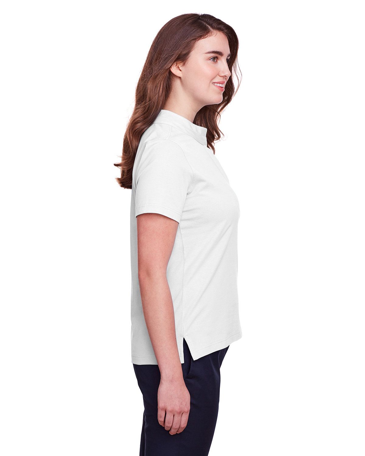 'UltraClub UC105W Ladies' Lakeshore Stretch Cotton Performance Polo'