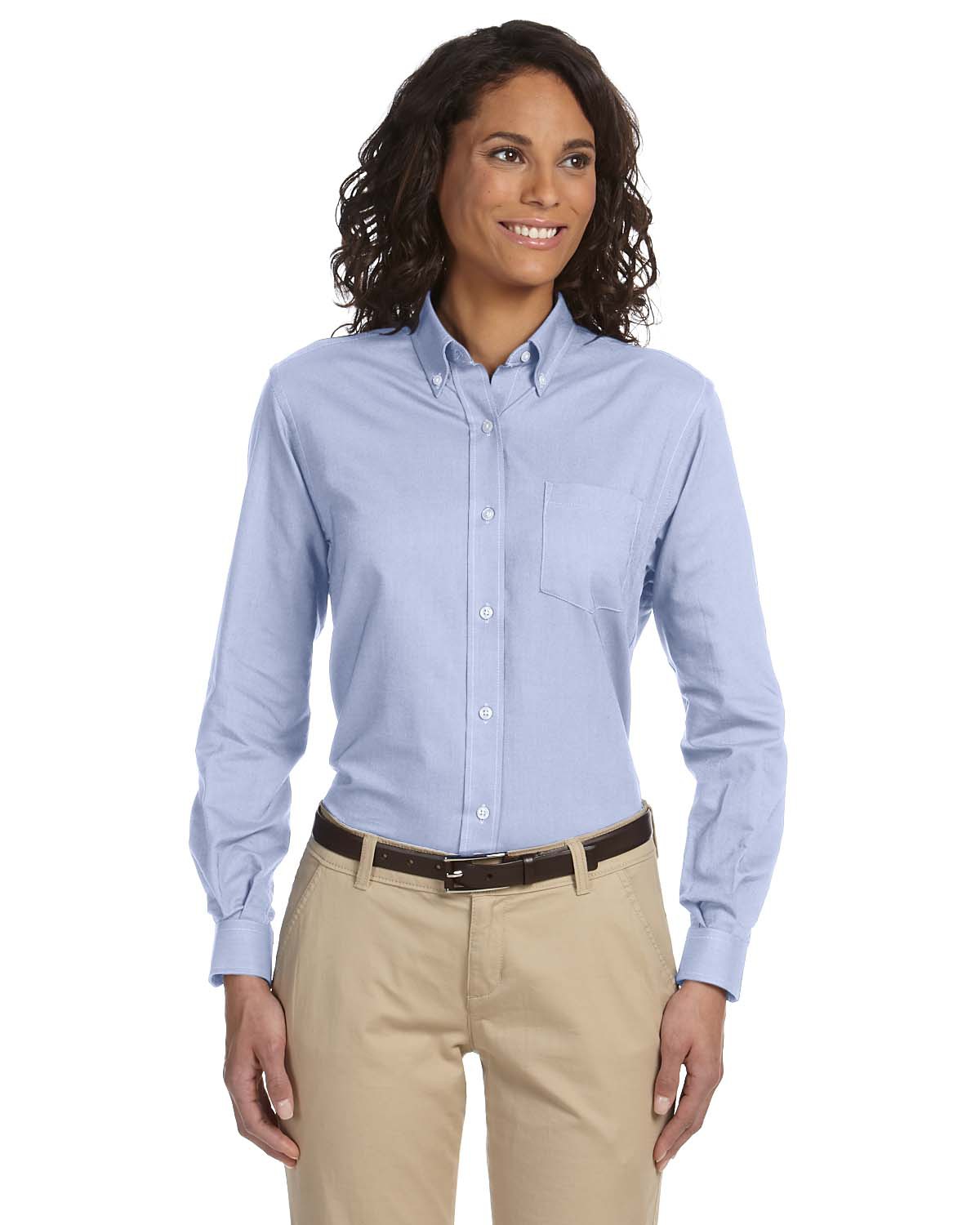 'Van Heusen 59800 Women Long-Sleeve Wrinkle-Resistant Oxford'